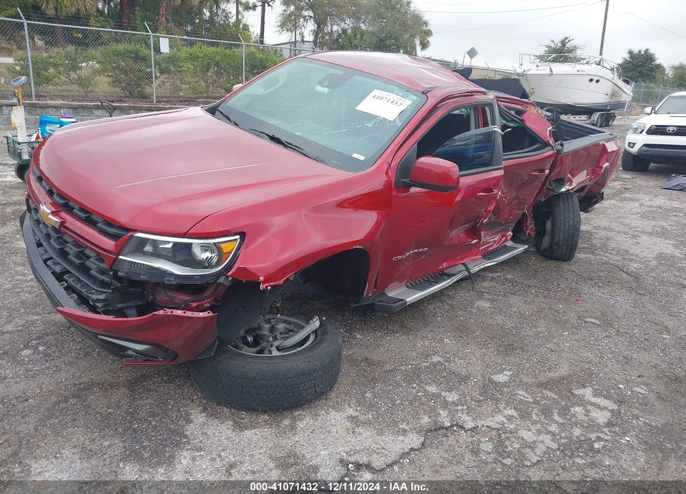 2021 CHEVROLET COLORADO 2WD SHORT BOX LT VIN: 1GCGSCEN0M1276094