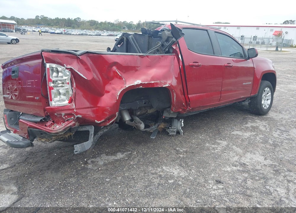 2021 CHEVROLET COLORADO 2WD SHORT BOX LT VIN: 1GCGSCEN0M1276094