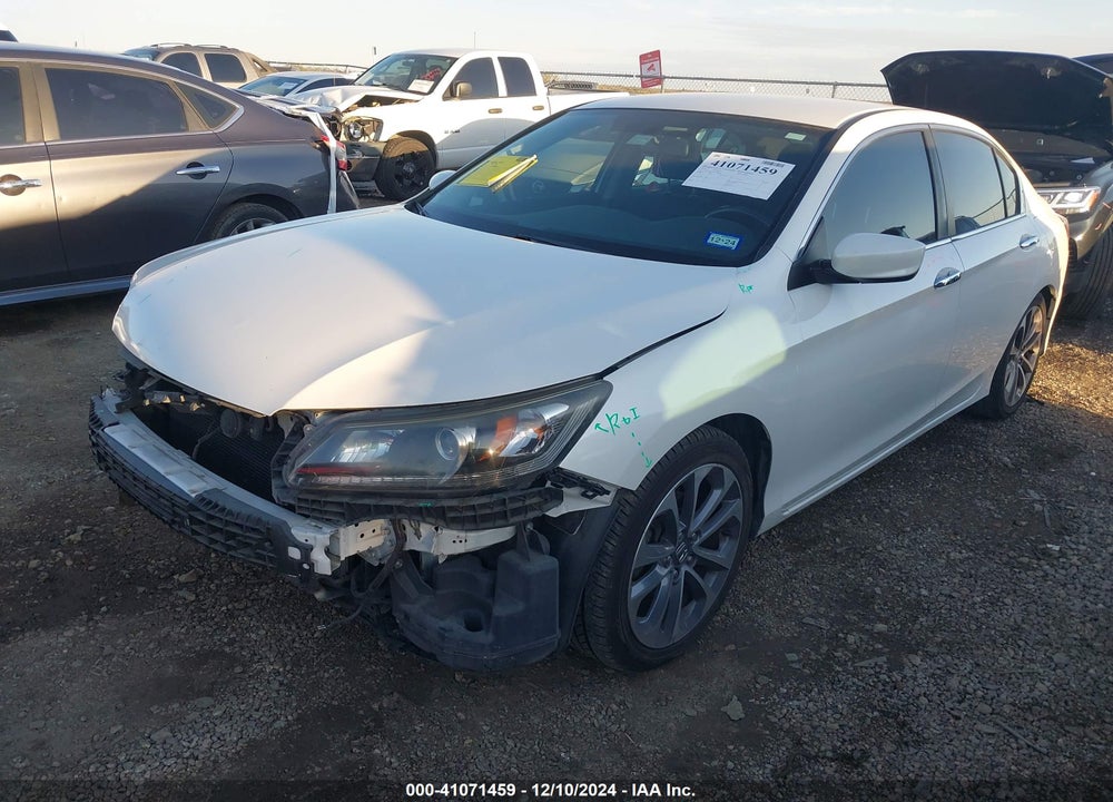 2014 HONDA ACCORD SPORT VIN: 1HGCR2F51EA088299