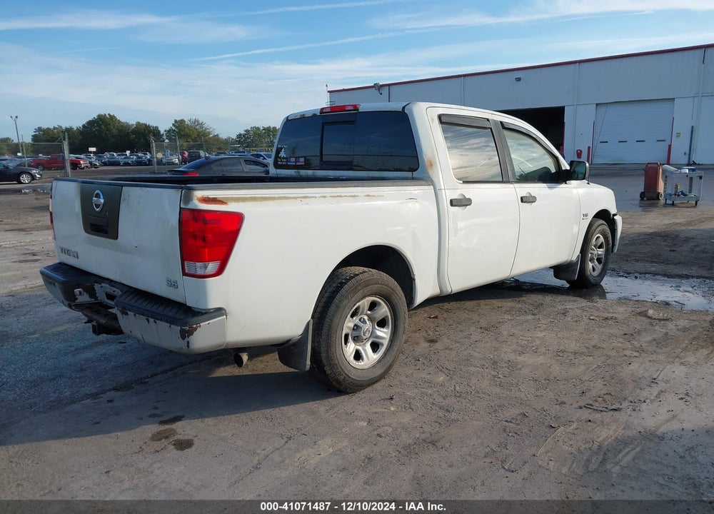 2004 NISSAN TITAN XE VIN: 1N6AA07A64N551880