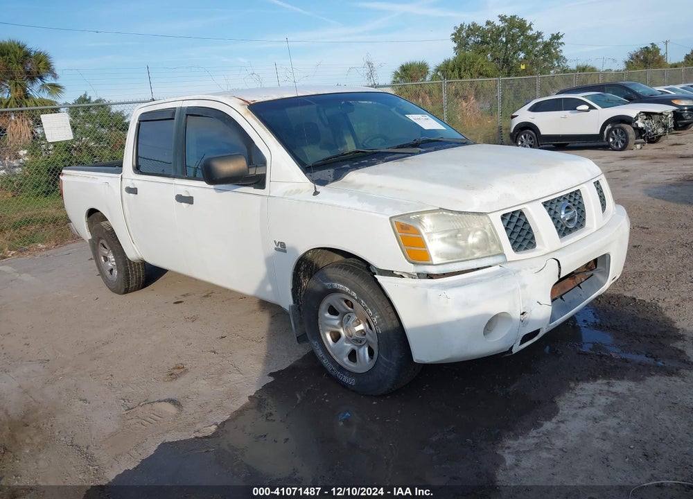 2004 NISSAN TITAN XE VIN: 1N6AA07A64N551880