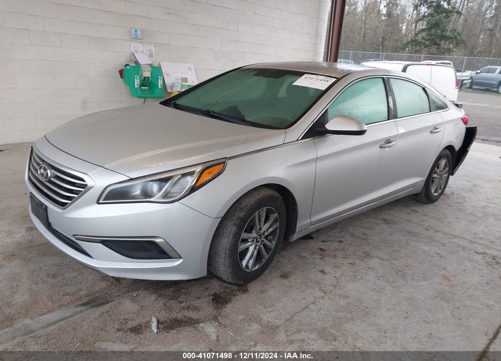 2016 HYUNDAI SONATA SE VIN: 5NPE24AF8GH318844