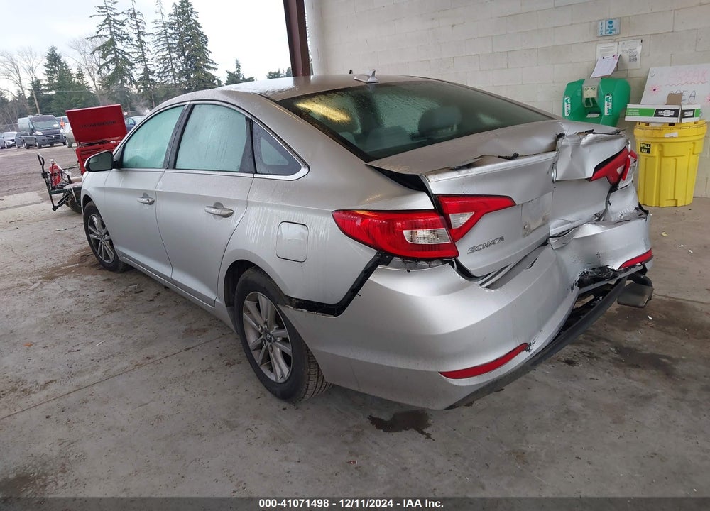 2016 HYUNDAI SONATA SE VIN: 5NPE24AF8GH318844