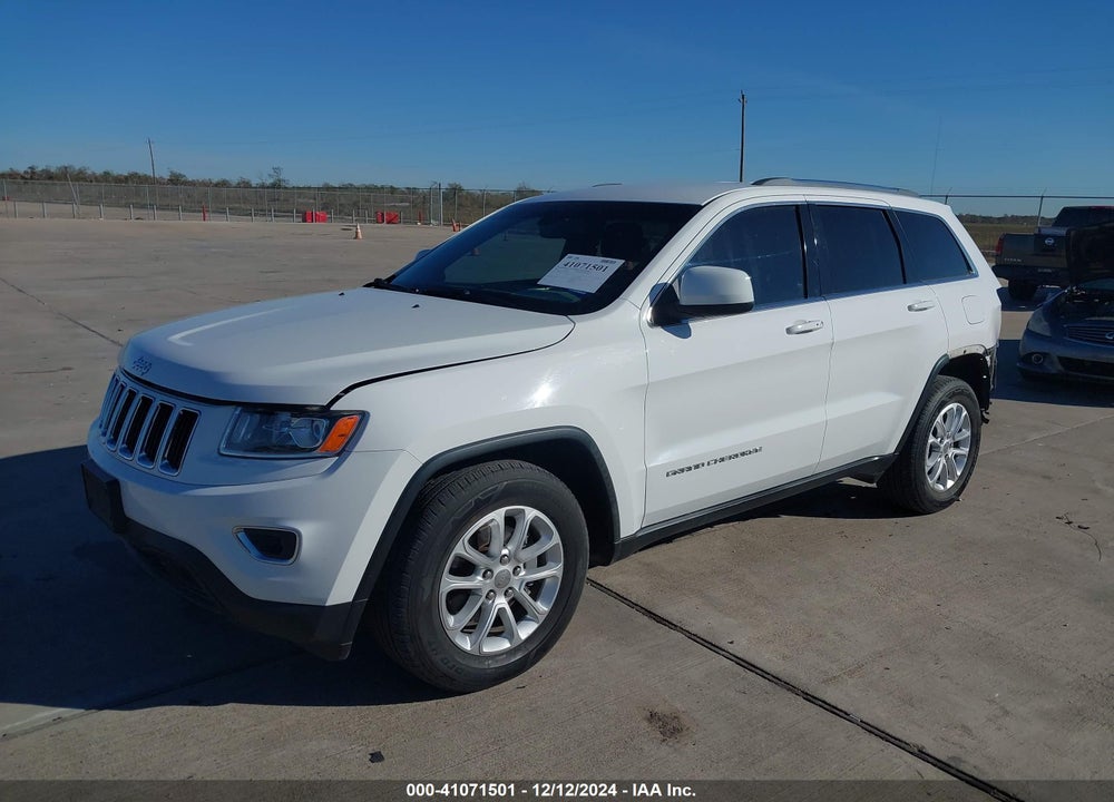 2015 JEEP GRAND CHEROKEE LAREDO VIN: 1C4RJEAG0FC185252