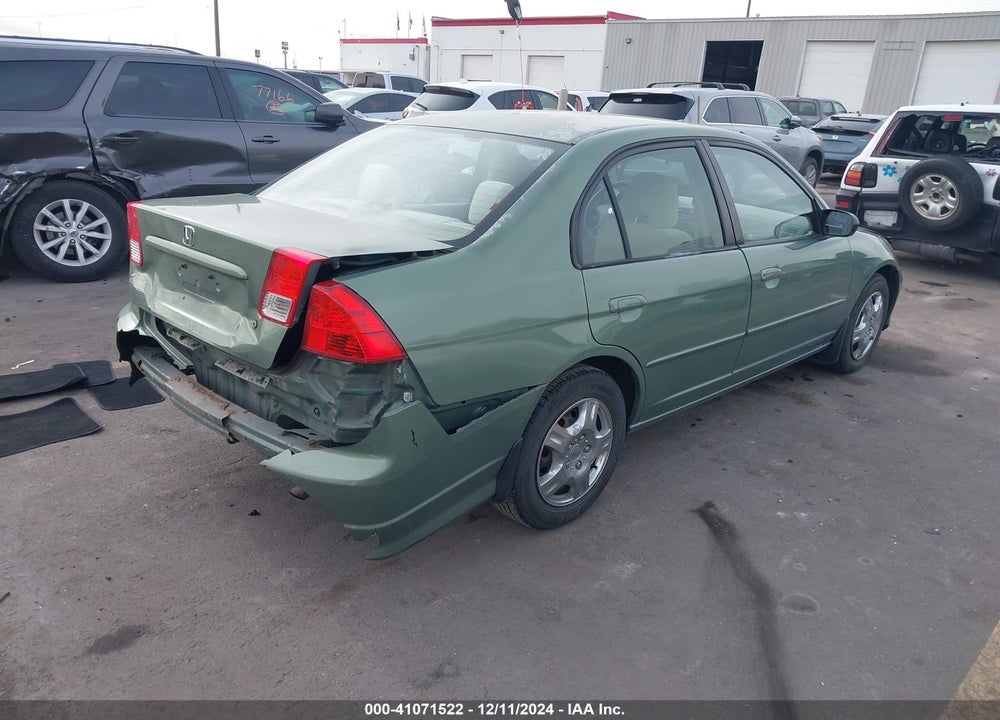 2004 HONDA CIVIC LX VIN: 2HGES15634H556048