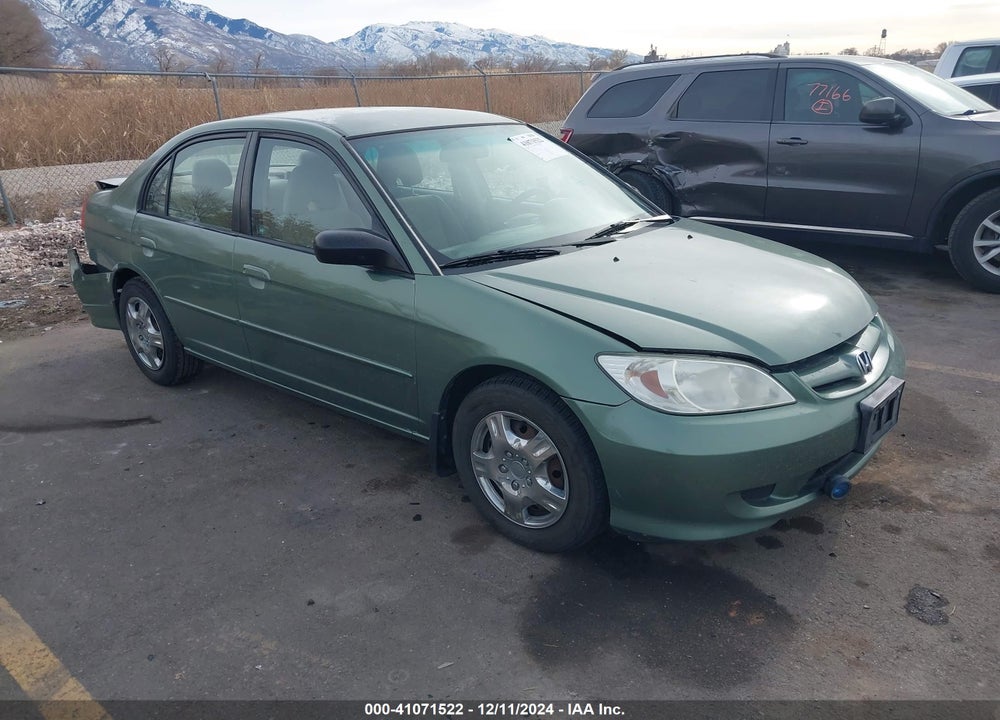 2004 HONDA CIVIC LX VIN: 2HGES15634H556048