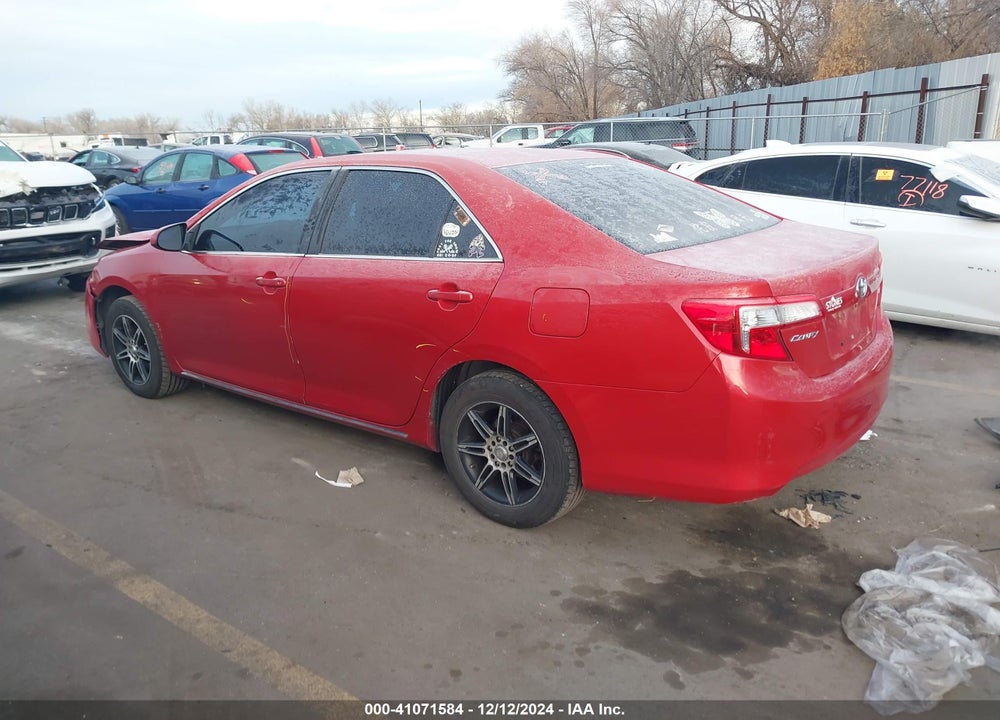 2014 TOYOTA CAMRY LE VIN: 4T4BF1FK8ER352640