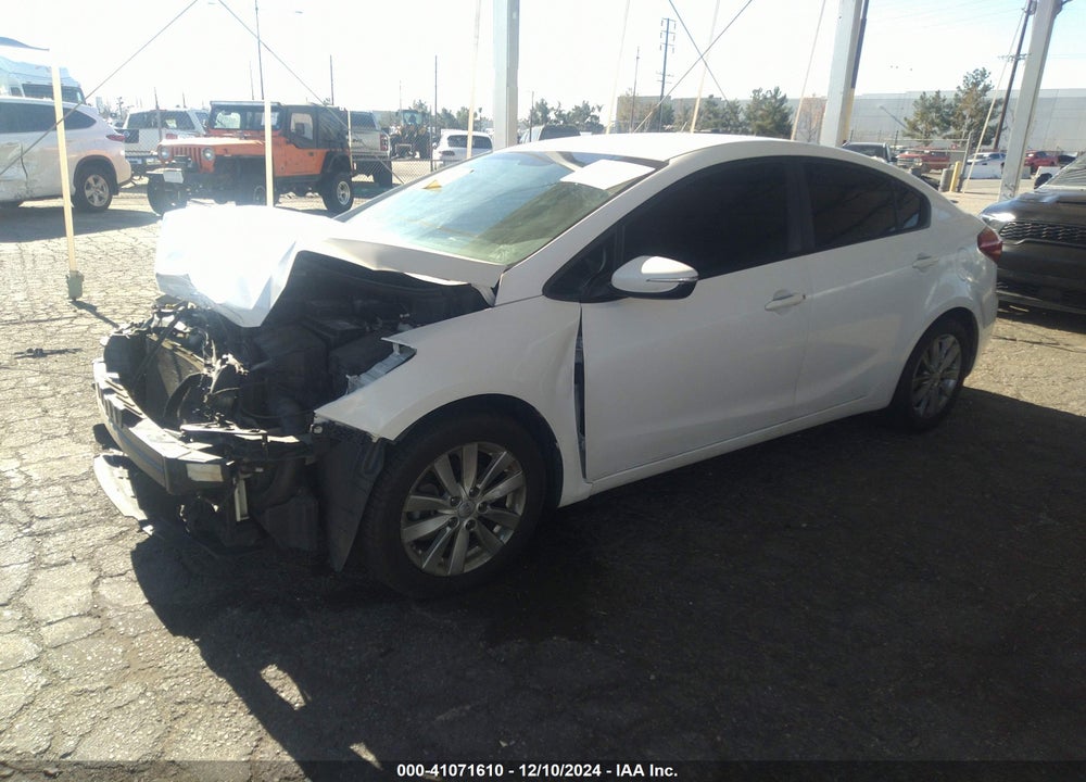 2016 KIA FORTE LX VIN: KNAFX4A63G5440143