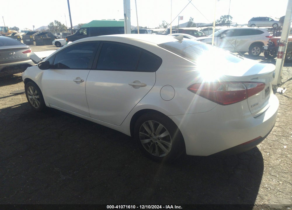 2016 KIA FORTE LX VIN: KNAFX4A63G5440143
