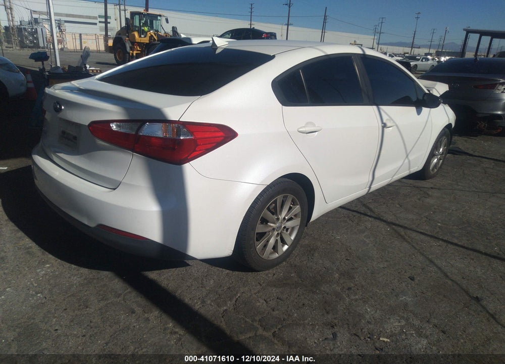 2016 KIA FORTE LX VIN: KNAFX4A63G5440143