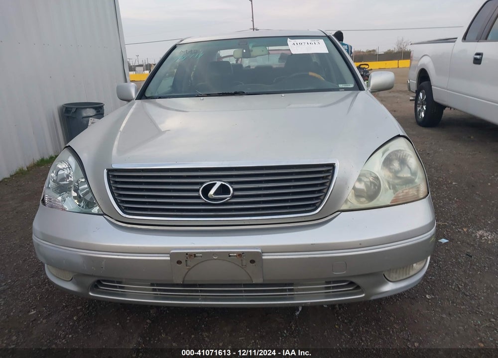 2002 LEXUS LS 430 VIN: JTHBN30F820066846