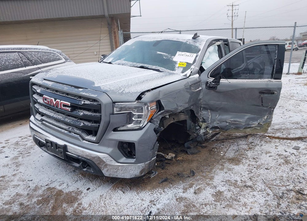 2020 GMC SIERRA 1500 4WD SHORT BOX SLE VIN: 3GTU9BET0LG405698