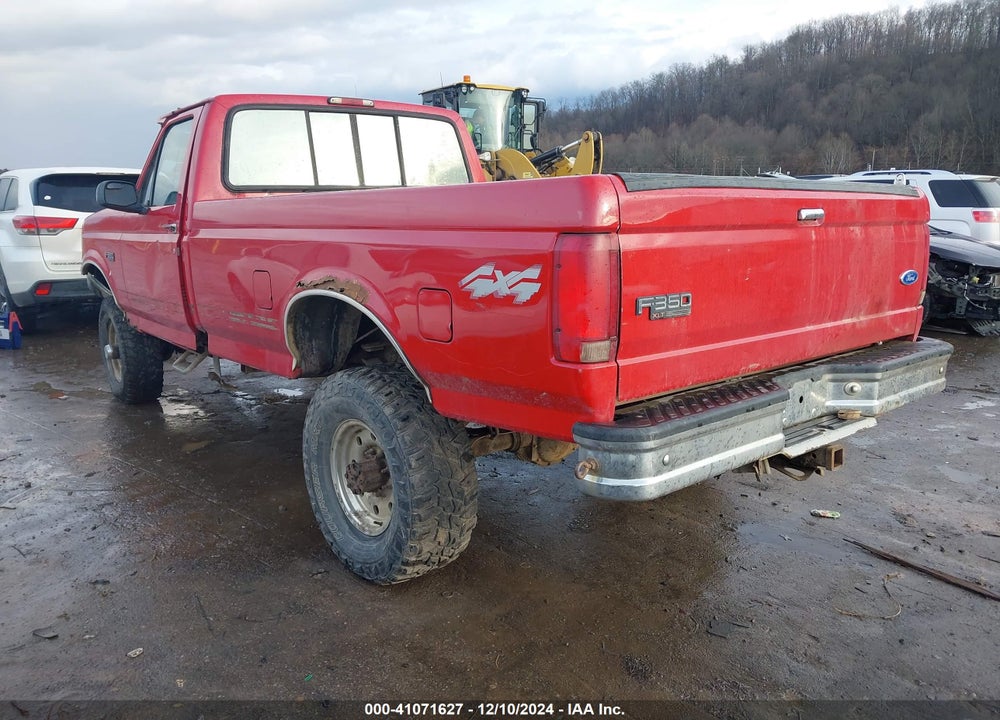 1997 FORD F-350 XL VIN: 1FTHF36H5VED13667