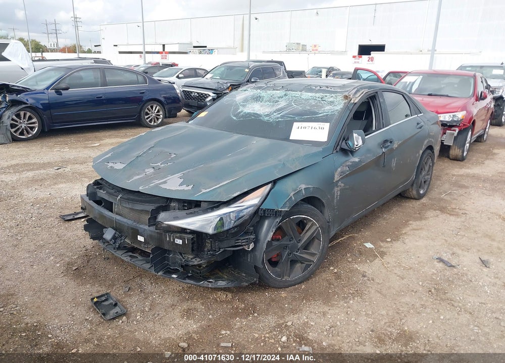 2023 HYUNDAI ELANTRA VIN: KMHLP4AG7PU431140