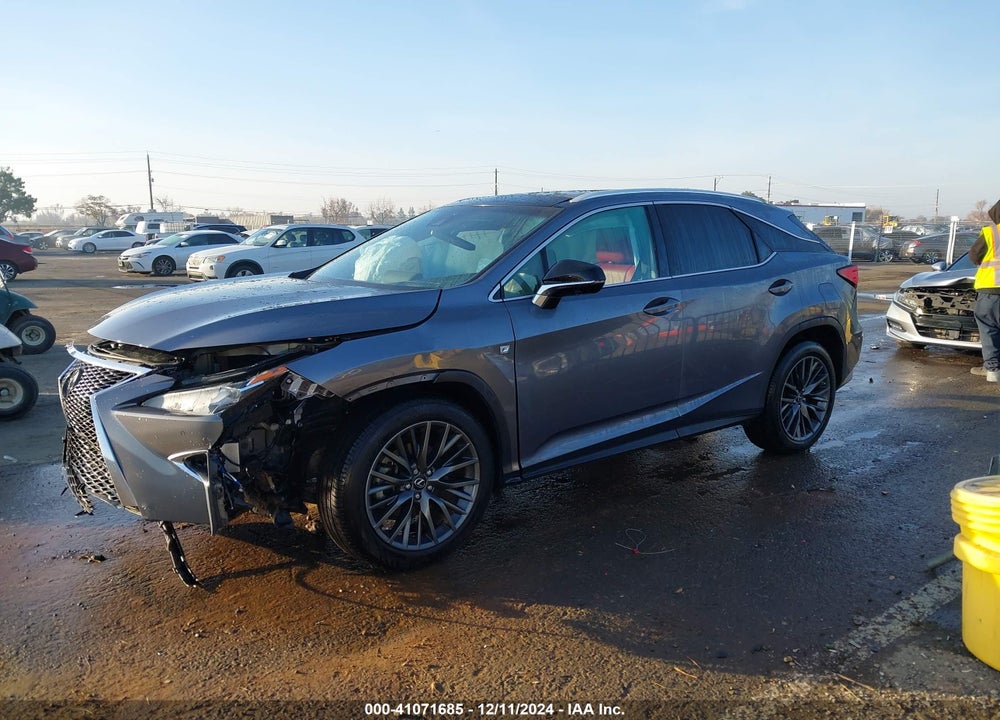 2016 LEXUS RX 350 F-SPORT VIN: 2T2BZMCA0GC053898