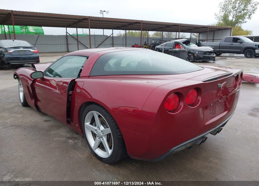 2007 CHEVROLET CORVETTE VIN: 1G1YY26U175101068