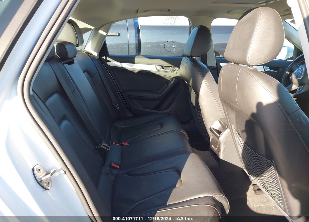 2012 AUDI A4 2.0T PREMIUM VIN: WAUBFAFL0CN006786