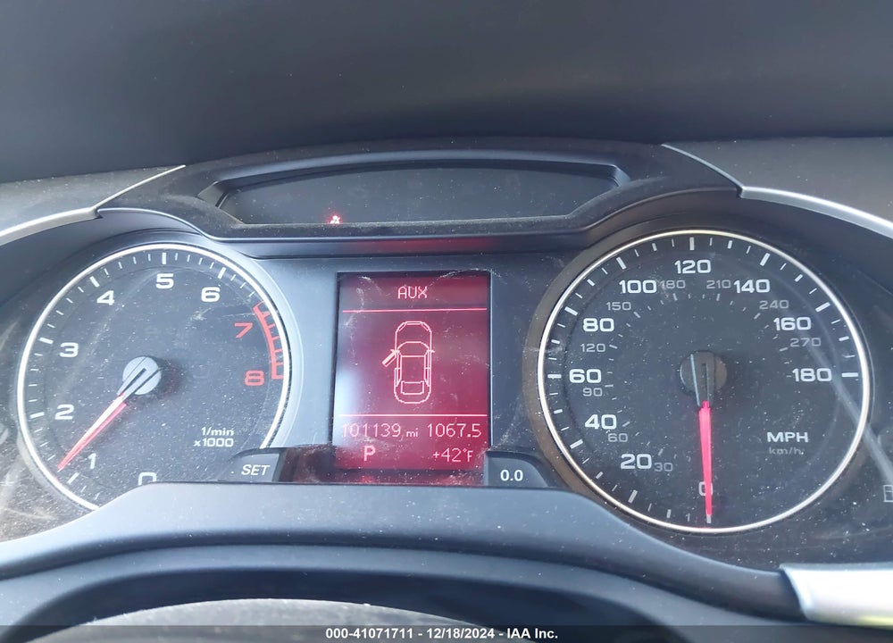 2012 AUDI A4 2.0T PREMIUM VIN: WAUBFAFL0CN006786