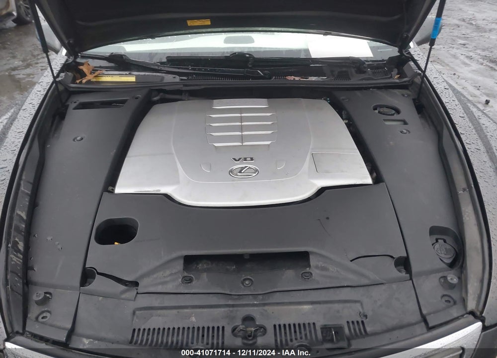 2008 LEXUS LS 460 VIN: JTHBL46F585076037