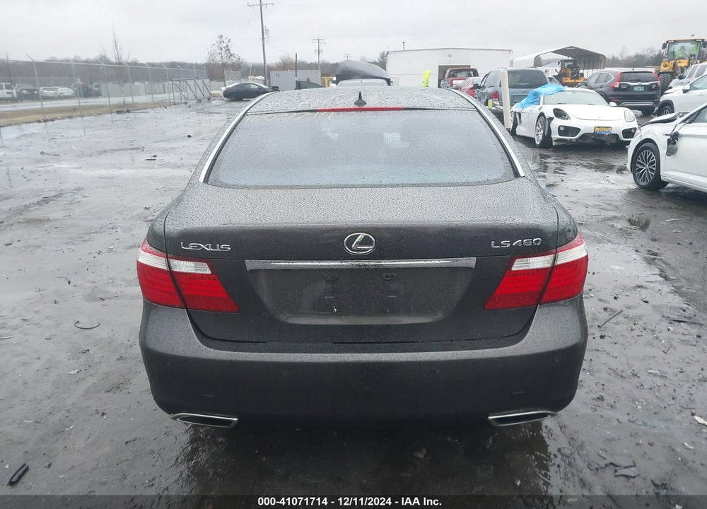 2008 LEXUS LS 460 VIN: JTHBL46F585076037