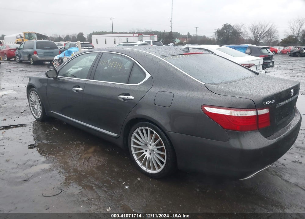 2008 LEXUS LS 460 VIN: JTHBL46F585076037