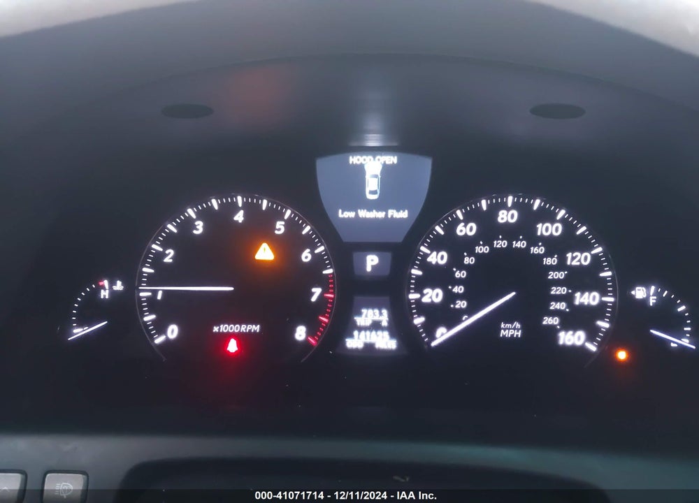 2008 LEXUS LS 460 VIN: JTHBL46F585076037