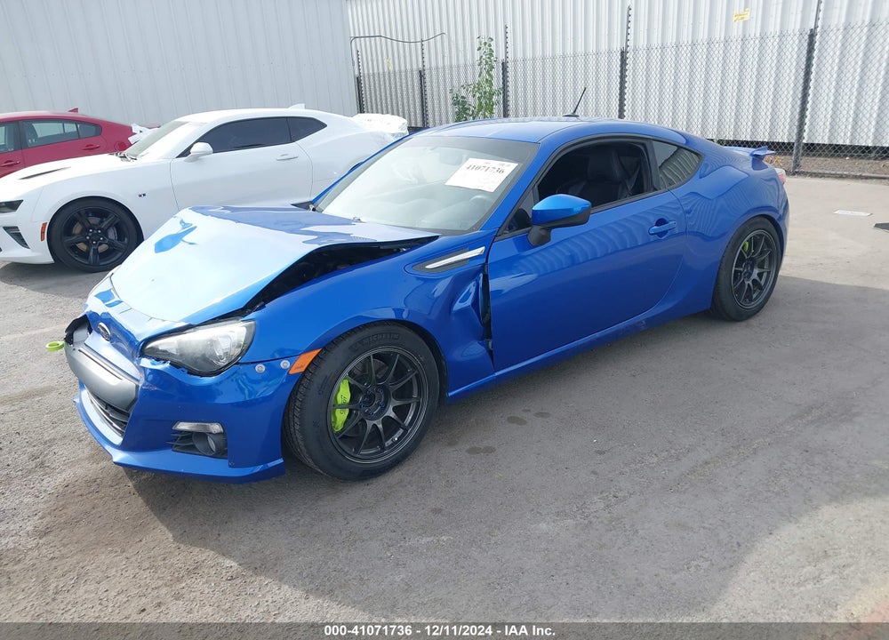 2014 SUBARU BRZ LIMITED VIN: JF1ZCAC14E9601946