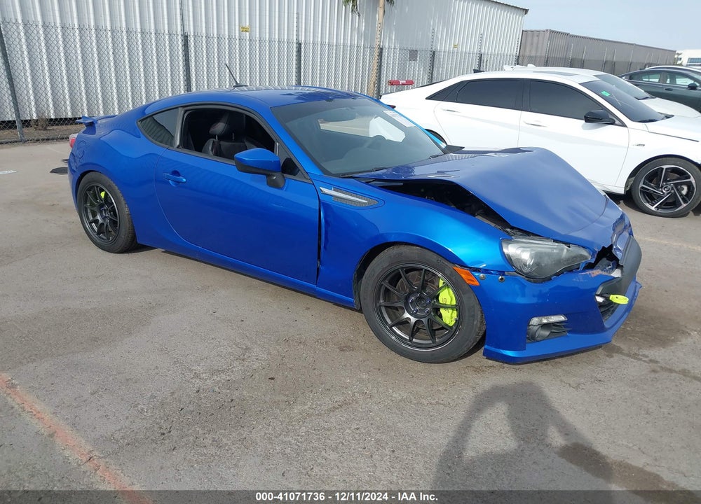 2014 SUBARU BRZ LIMITED VIN: JF1ZCAC14E9601946