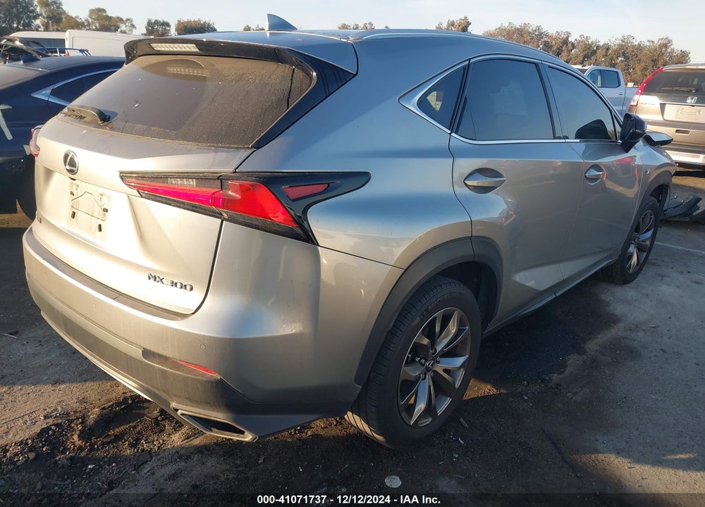 2019 LEXUS NX 300 F-SPORT VIN: JTJYARBZ8K2138230