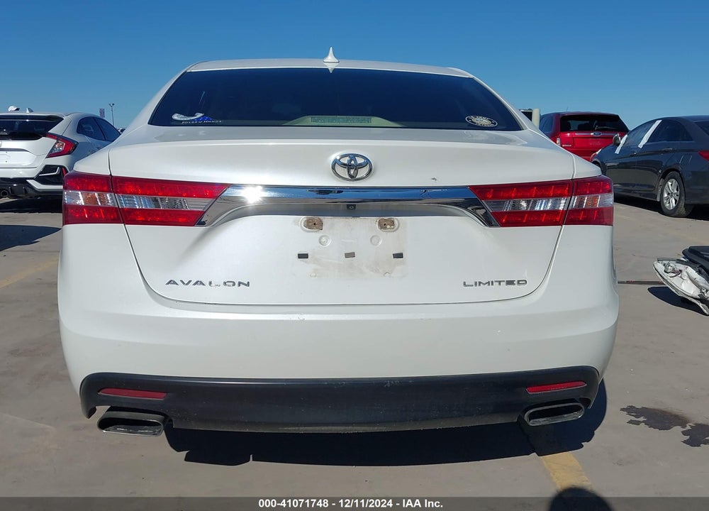 2013 TOYOTA AVALON VIN: 4T1BK1EB7DU008304