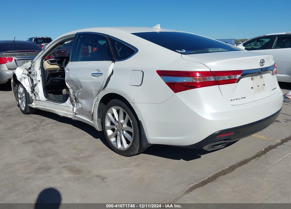 2013 TOYOTA AVALON VIN: 4T1BK1EB7DU008304