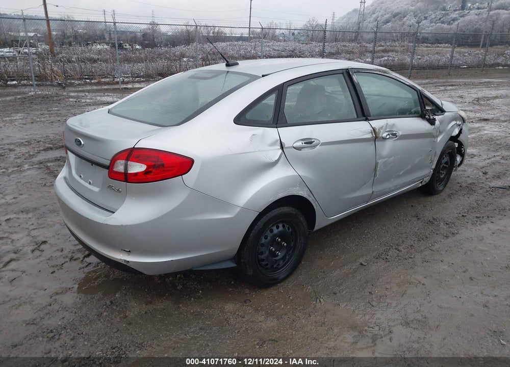 2013 FORD FIESTA VIN: 3FADP4AJ4DM162279