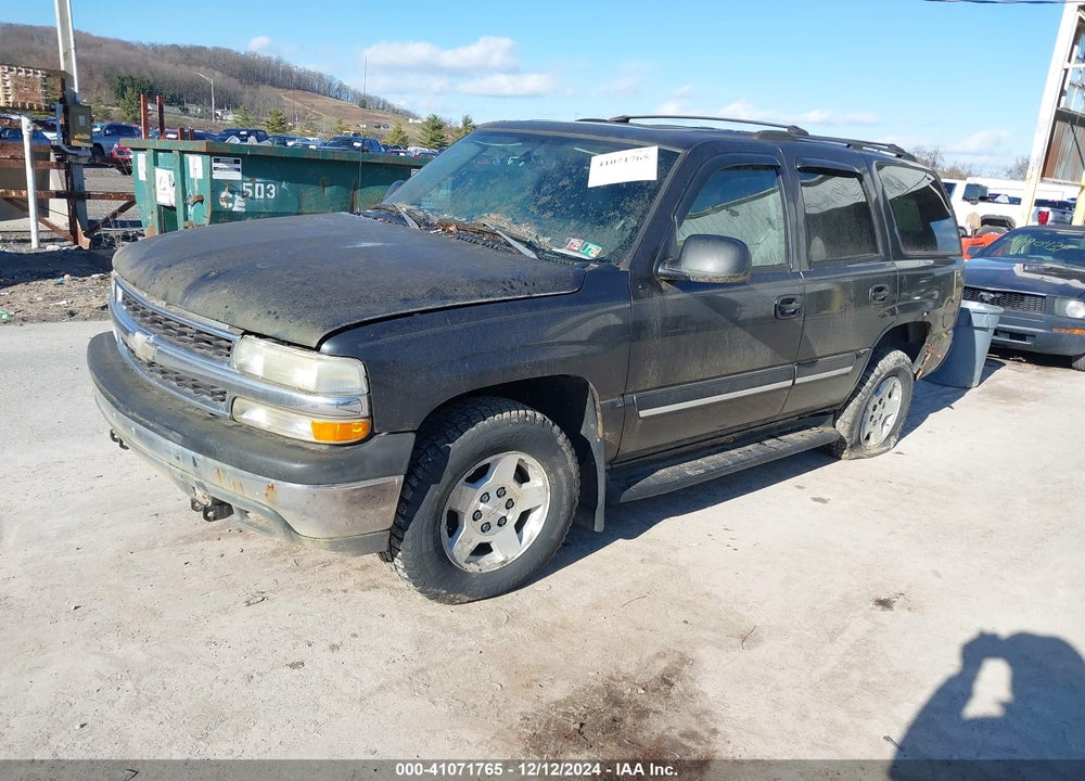 2004 CHEVROLET TAHOE LS VIN: 1GNEK13Z04J279876