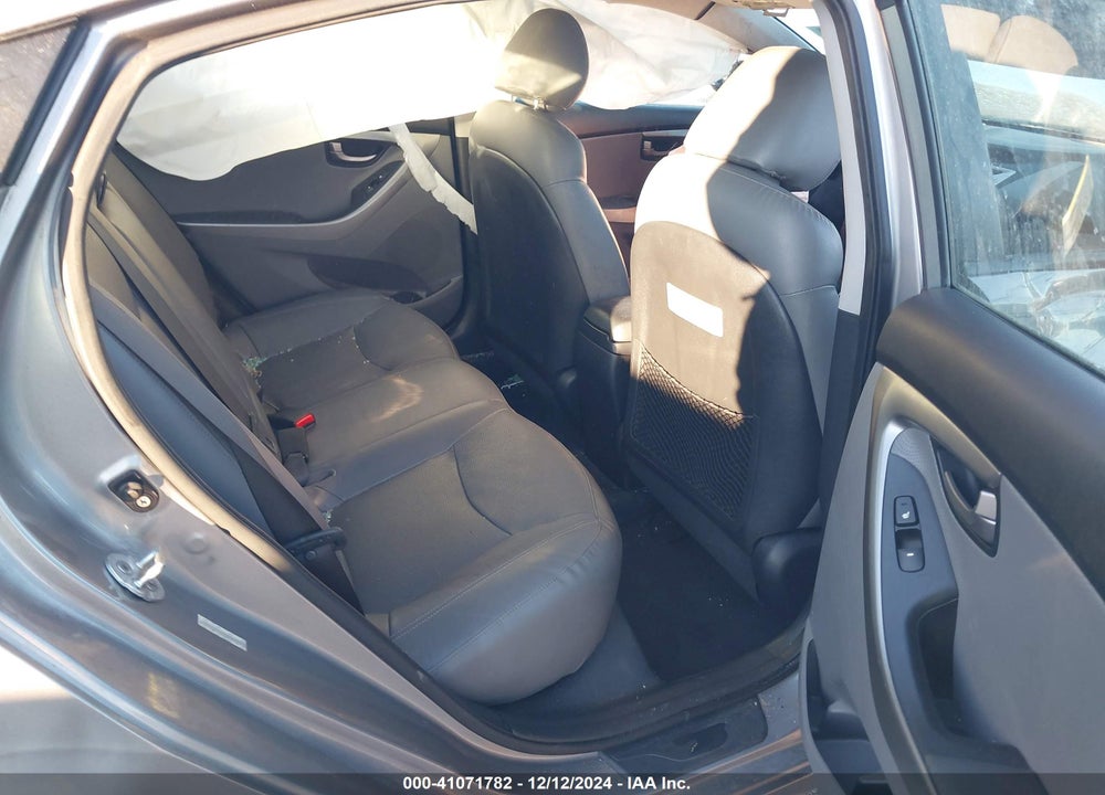 2012 HYUNDAI ELANTRA VIN: KMHDH4AEXCU251922