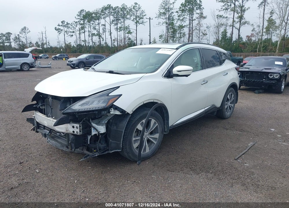 2019 NISSAN MURANO SV VIN: 5N1AZ2MJ0KN112968