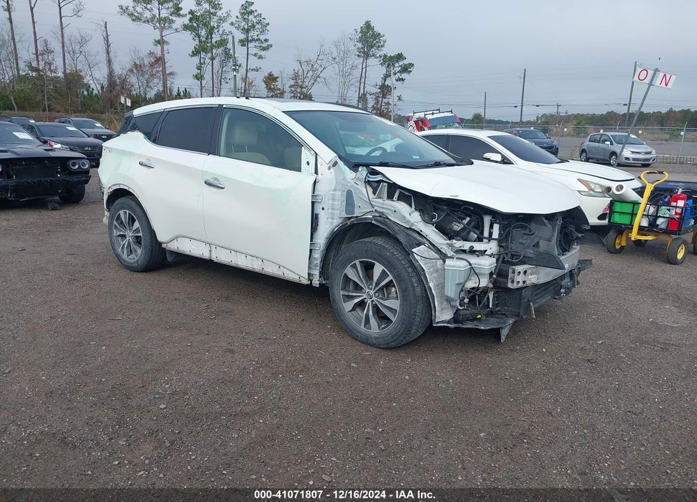 2019 NISSAN MURANO SV VIN: 5N1AZ2MJ0KN112968