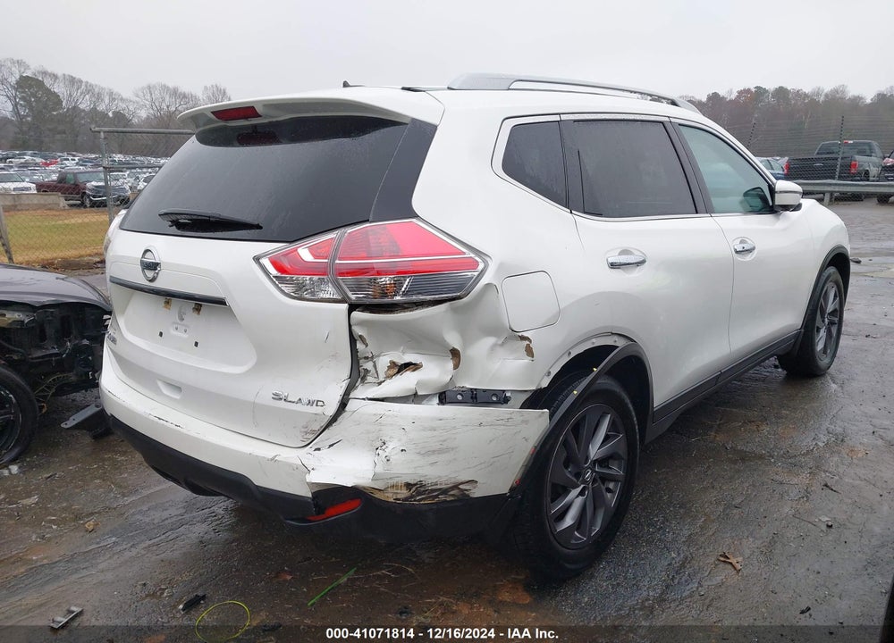 2016 NISSAN ROGUE SL VIN: 5N1AT2MV7GC832632
