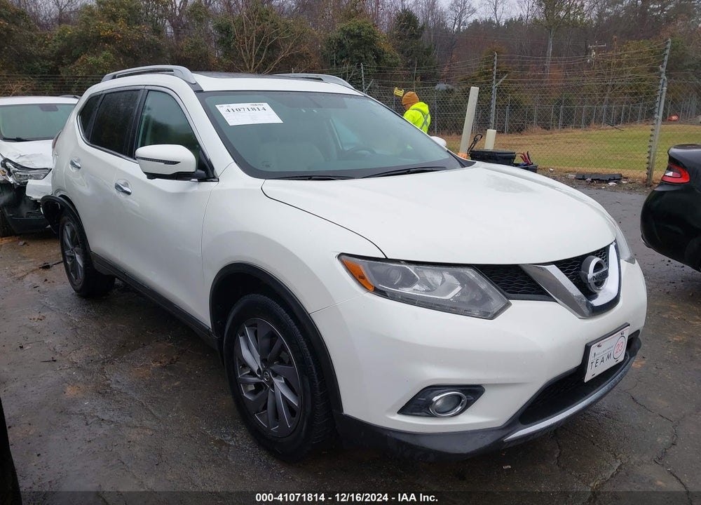 2016 NISSAN ROGUE SL VIN: 5N1AT2MV7GC832632