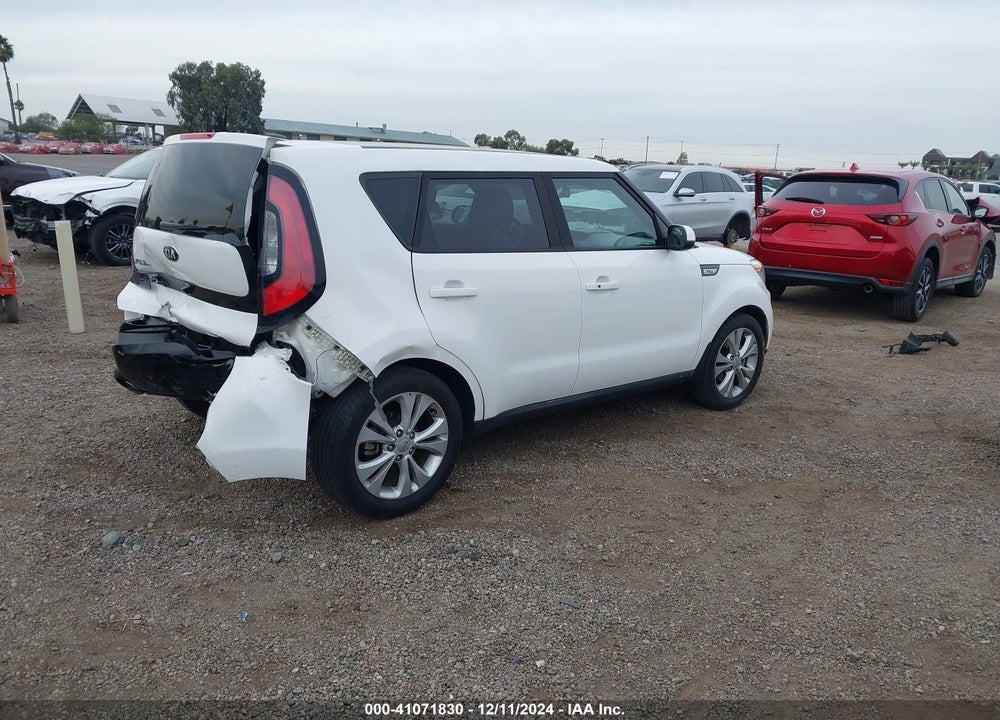2016 KIA SOUL VIN: KNDJP3A59G7355200
