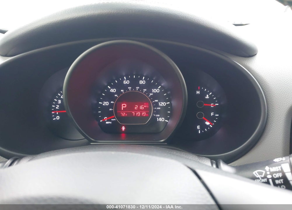 2016 KIA SOUL VIN: KNDJP3A59G7355200
