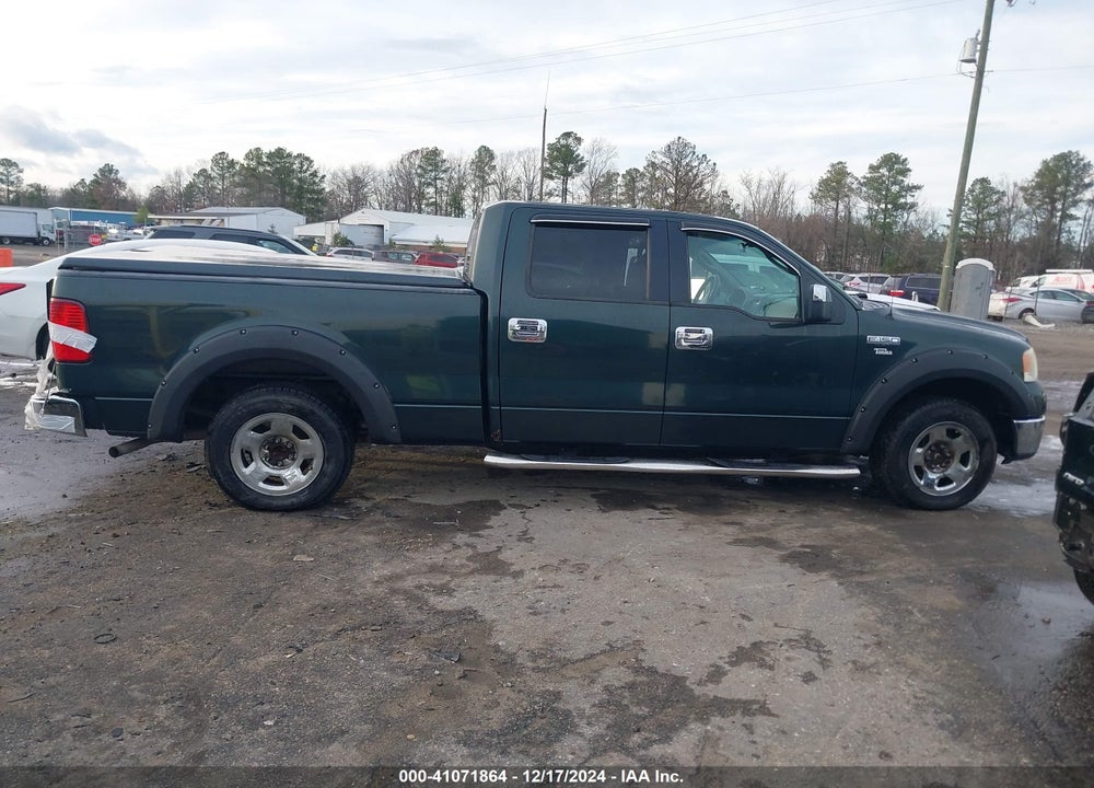 2006 FORD F-150 LARIAT/XLT VIN: 1FTPW12586FB23658