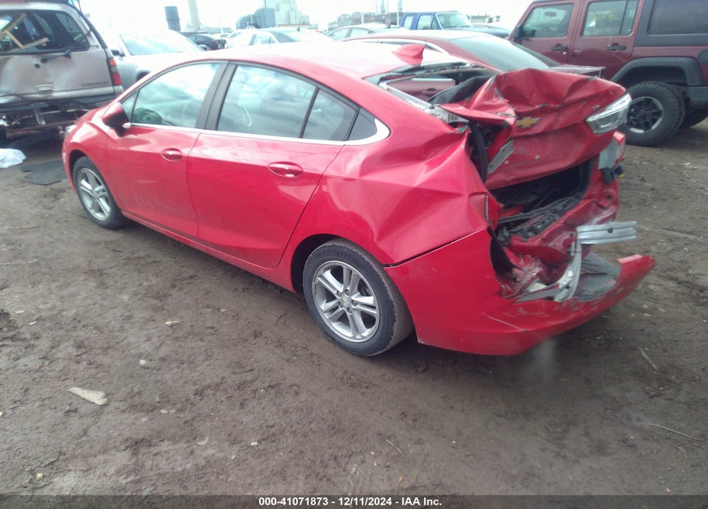 2016 CHEVROLET CRUZE LT AUTO VIN: 1G1BE5SM3G7256733