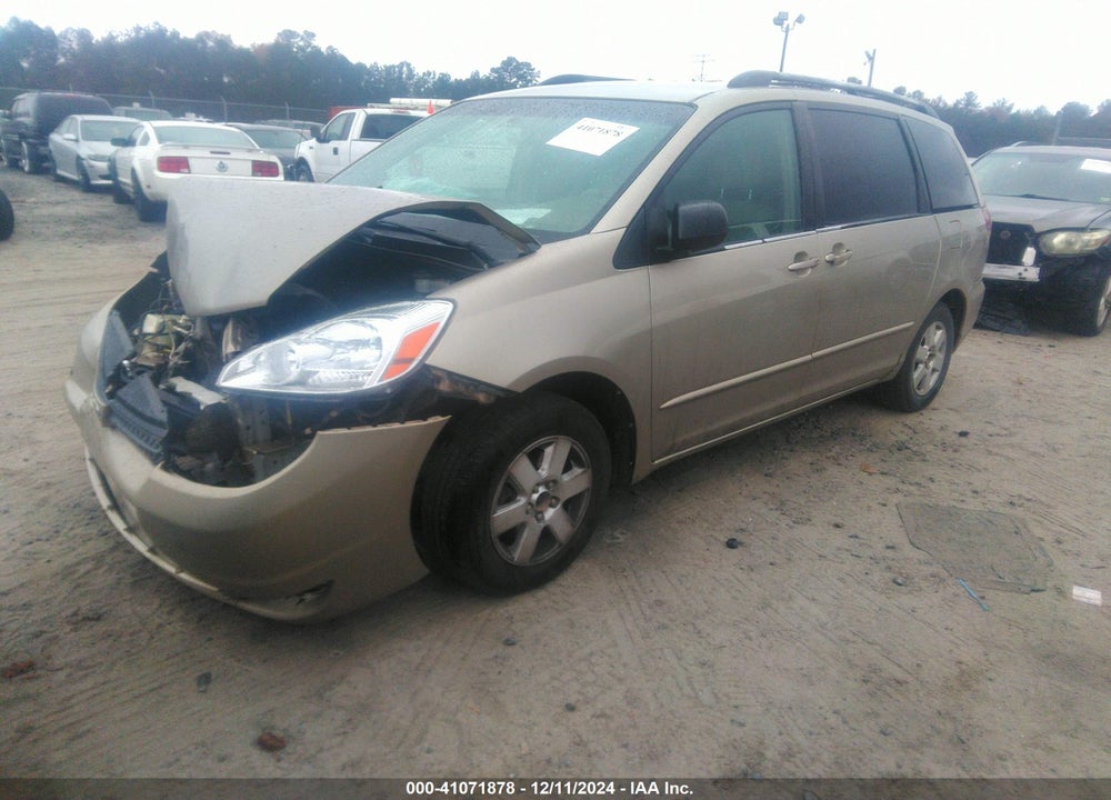 2004 TOYOTA SIENNA LE VIN: 5TDZA23C44S175361