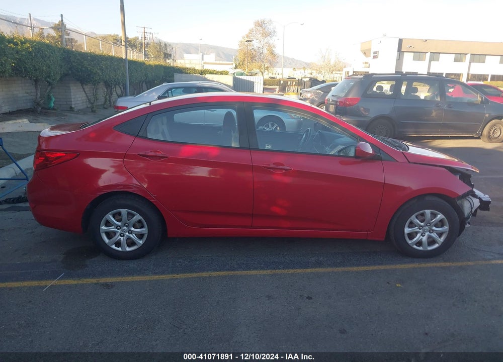 2014 HYUNDAI ACCENT GLS VIN: KMHCT4AE6EU714412