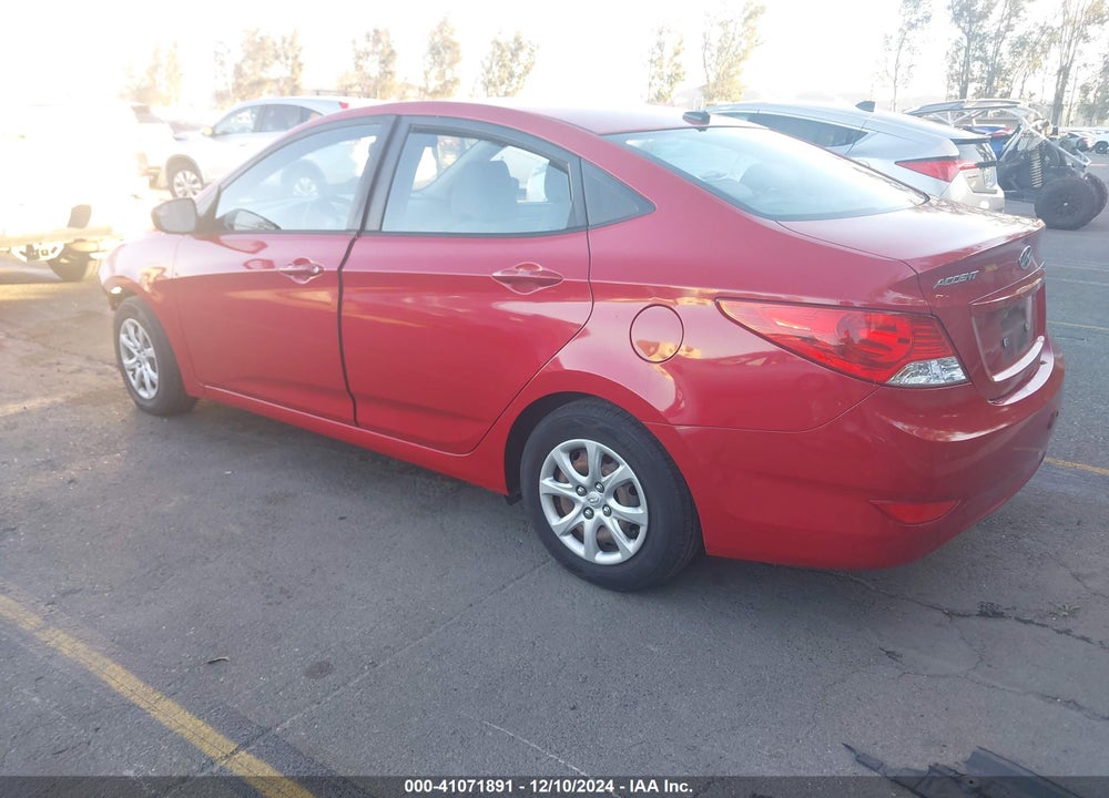 2014 HYUNDAI ACCENT GLS VIN: KMHCT4AE6EU714412