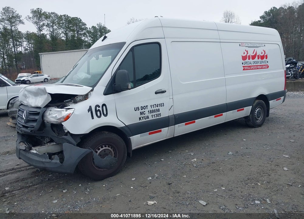 2021 MERCEDES-BENZ SPRINTER 2500 HIGH ROOF I4 DIESEL VIN: W1W4DCHY6MT045194