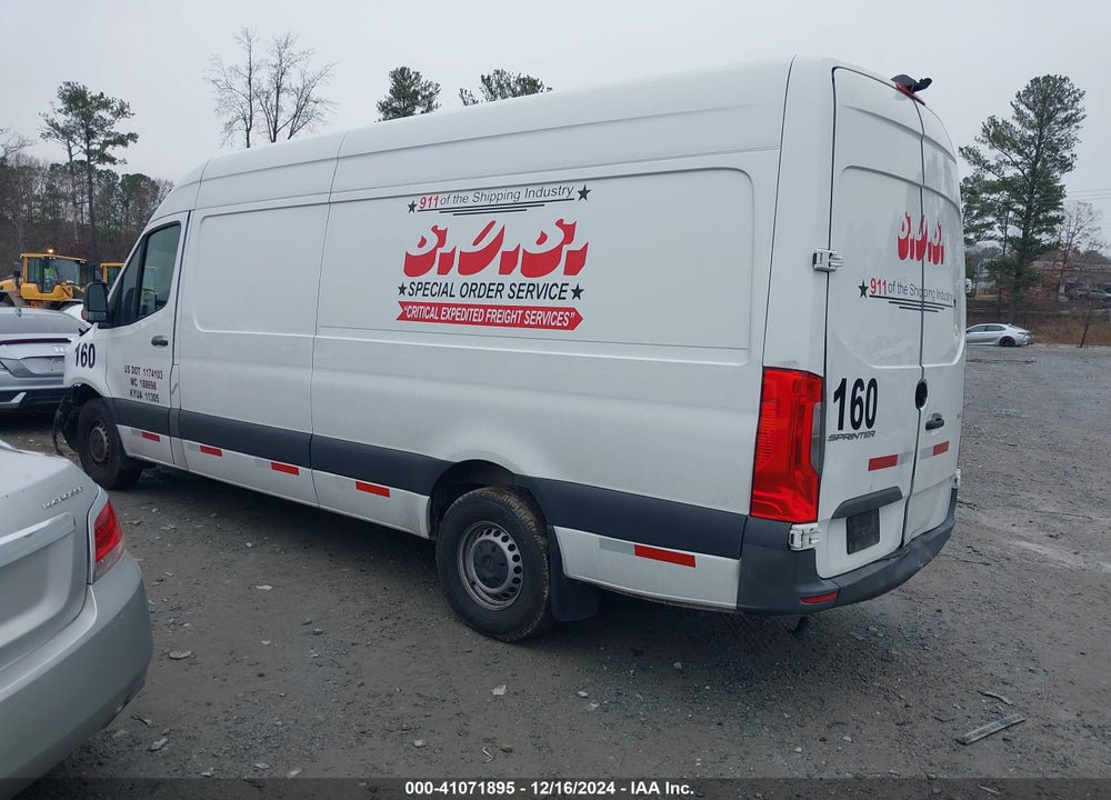 2021 MERCEDES-BENZ SPRINTER 2500 HIGH ROOF I4 DIESEL VIN: W1W4DCHY6MT045194