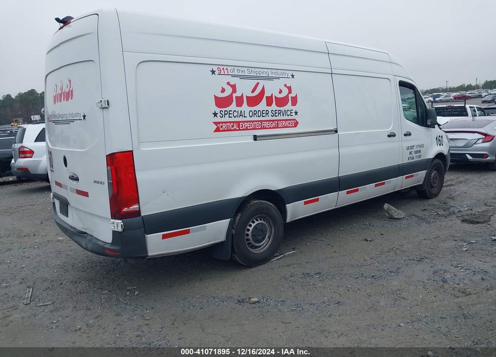 2021 MERCEDES-BENZ SPRINTER 2500 HIGH ROOF I4 DIESEL VIN: W1W4DCHY6MT045194