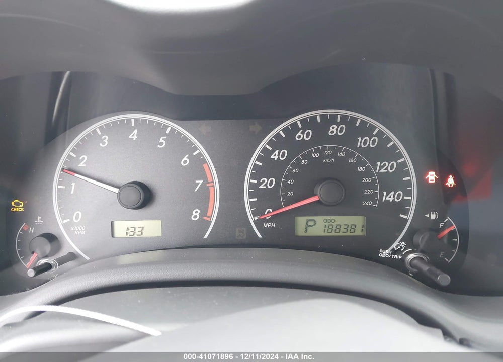 2009 TOYOTA COROLLA LE VIN: 1NXBU40E09Z117448