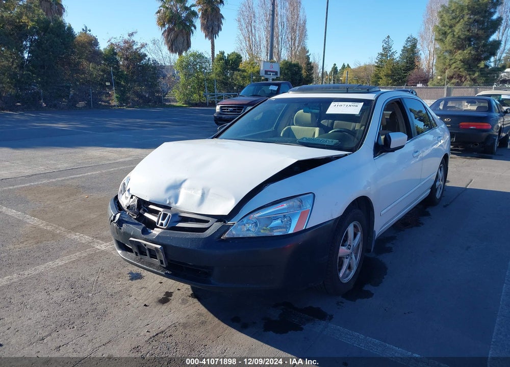 2005 HONDA ACCORD 2.4 EX VIN: 1HGCM55705A064904